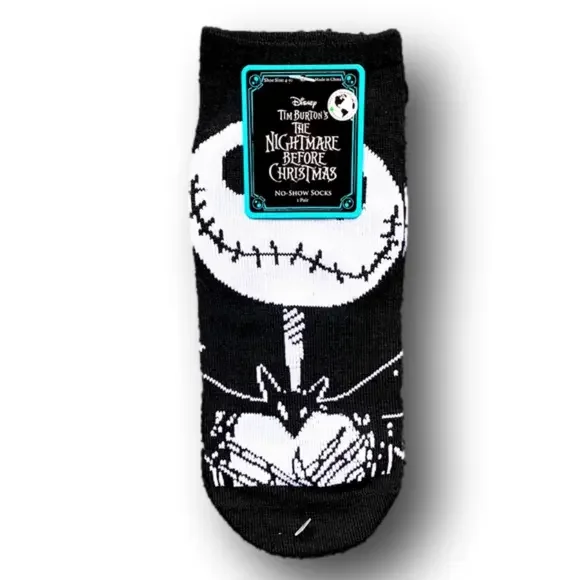 3/$20 The Nightmare Before Christmas Jack Skellington Funny Novelty Socks - NWT - Picture 1 of 2